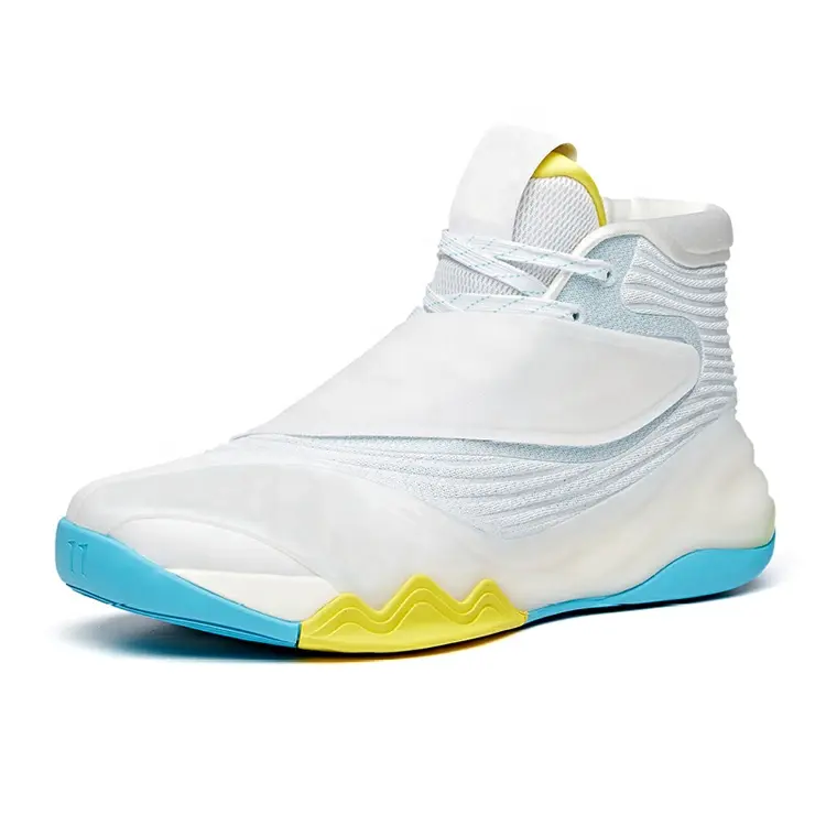 Latest New Model Wear-resisting Shoes Fashion Custom Basketball Shoes Lace-up Men Basketball Shoe